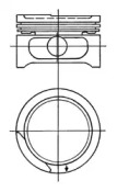 Поршень KOLBENSCHMIDT 90555623