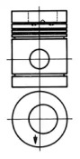 Поршень KOLBENSCHMIDT 91354600