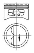 Поршень KOLBENSCHMIDT 91937610