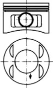 Поршень KOLBENSCHMIDT 92221620