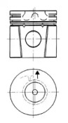 Поршень KOLBENSCHMIDT 92253600