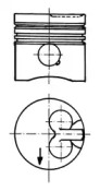 Поршень KOLBENSCHMIDT 94664602