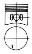 Поршень KOLBENSCHMIDT 93084620