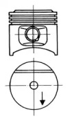 Поршень KOLBENSCHMIDT 93677610