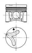 Поршень KOLBENSCHMIDT 94347620