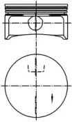 Поршень KOLBENSCHMIDT 99741601