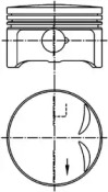 Поршень KOLBENSCHMIDT 94952600