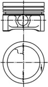 Поршень KOLBENSCHMIDT 99927610