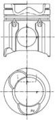 Поршень KOLBENSCHMIDT 99844600