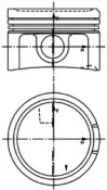 Поршень KOLBENSCHMIDT 40434620