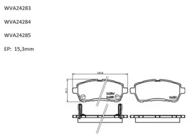 Комплект тормозных колодок AUTOMOTOR France PBP0031