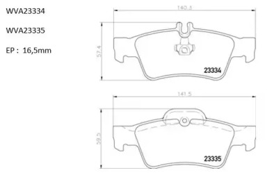 Комплект тормозных колодок AUTOMOTOR France ABP4318