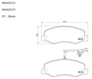 Комплект тормозных колодок AUTOMOTOR France PBP9929