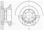 Тормозной диск AUTOMOTOR France ADC0380