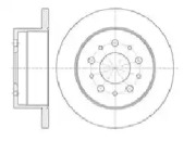 Тормозной диск AUTOMOTOR France ADC0486