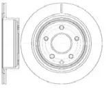 Тормозной диск AUTOMOTOR France ADC0596