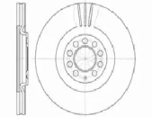 Тормозной диск AUTOMOTOR France ADC0725