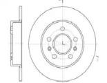 Тормозной диск AUTOMOTOR France PDC3447