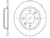 Тормозной диск AUTOMOTOR France PDC3524