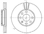 Тормозной диск AUTOMOTOR France ADC5439