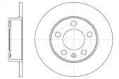 Тормозной диск AUTOMOTOR France PDC5754