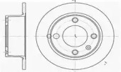 Тормозной диск AUTOMOTOR France ADC9873