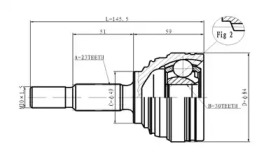 Шарнирный комплект STATIM C.352