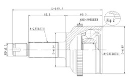 Шарнирный комплект STATIM C.446