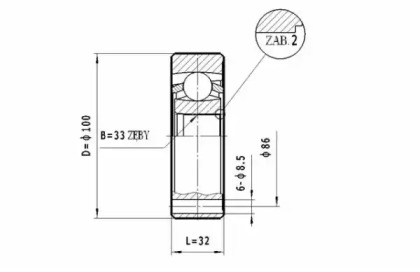 Шарнирный комплект STATIM CW.046