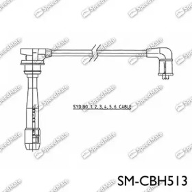 Комплект электропроводки SpeedMate SM-CBH513