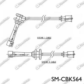 Комплект электропроводки SpeedMate SM-CBK564