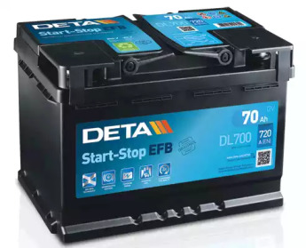 Аккумулятор DETA DL700