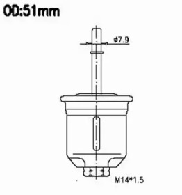 Фильтр JS ASAKASHI FS3207