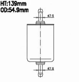 Фильтр JS ASAKASHI FS516J