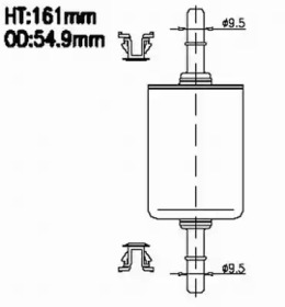 Фильтр JS ASAKASHI FS580J