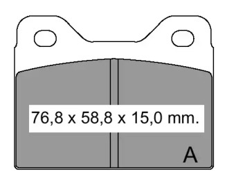 Комплект тормозных колодок VEMA 830800