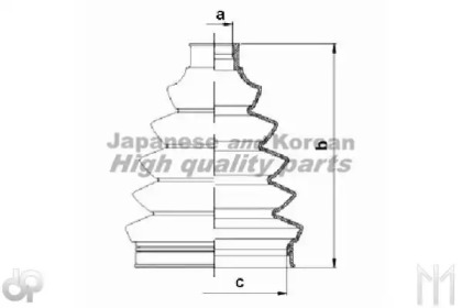 Комплект пыльника ASHUKI 0858-1304