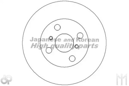 Тормозной диск ASHUKI 0990-0412