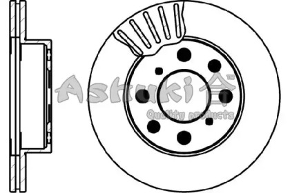 Тормозной диск ASHUKI 0990-4104