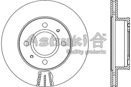 Тормозной диск ASHUKI 0990-9250