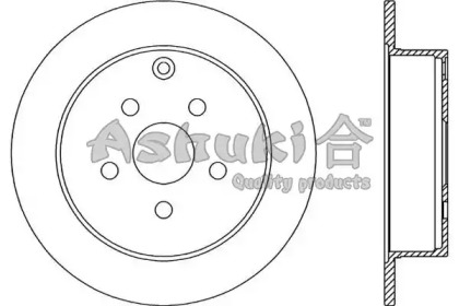 Тормозной диск ASHUKI 0993-2402