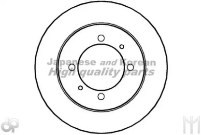 Тормозной диск ASHUKI 0993-6050