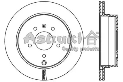 Тормозной диск ASHUKI 0993-8090