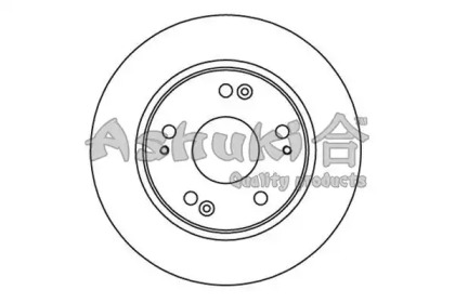 Тормозной диск ASHUKI 0993-8304