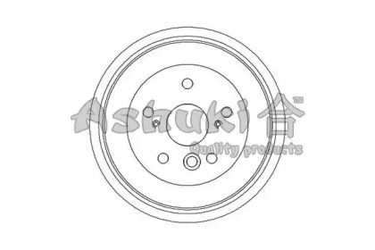 Тормозный барабан ASHUKI 1020-6102