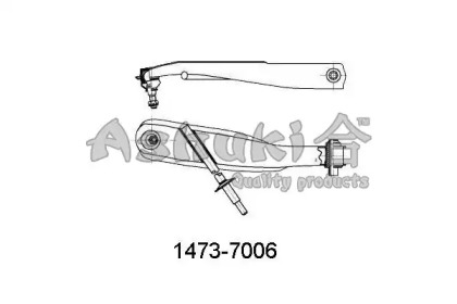 Рычаг независимой подвески колеса ASHUKI 1473-7006