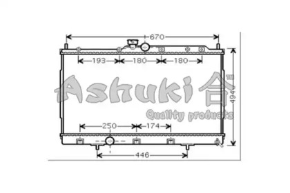 Теплообменник ASHUKI C557-04