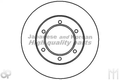 Тормозной диск ASHUKI C654-50