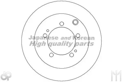 Тормозной диск ASHUKI C655-80