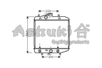 Теплообменник ASHUKI D550-05